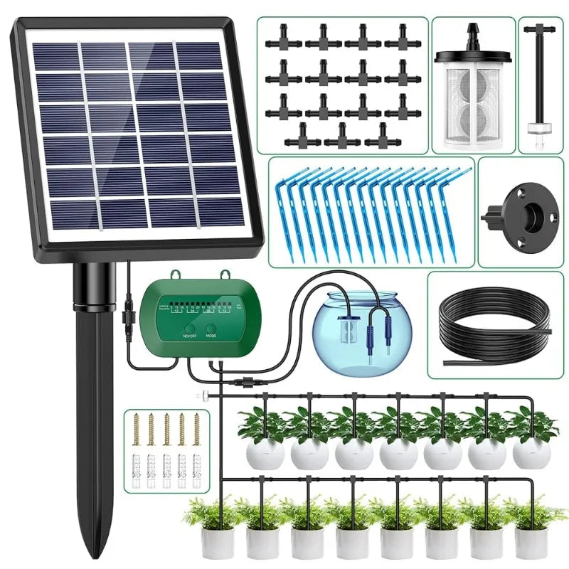 Kit Irrigazione a Goccia Solare